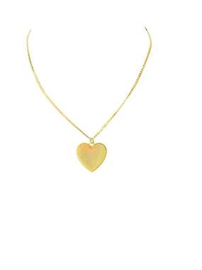 Larissa Loden Gold Heart Pendant Necklace - Women Jewelry